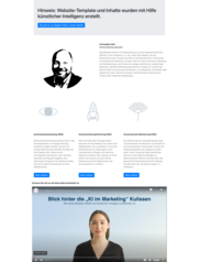 optimeil AI-Testseite