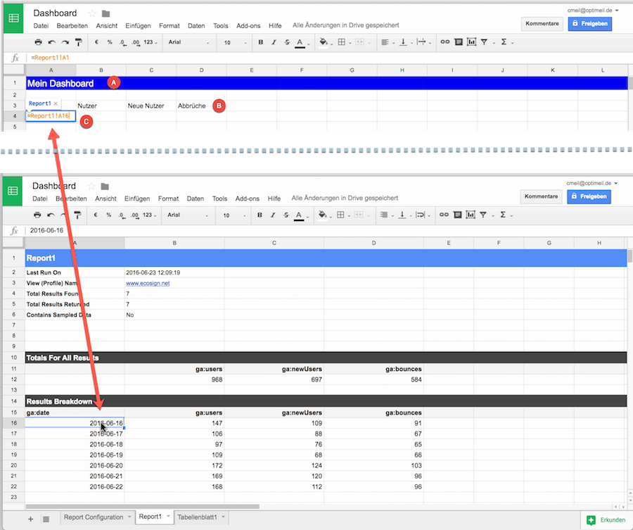 04 Dashboard anlegen